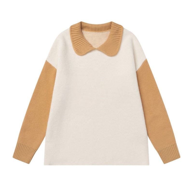 Bold Yellow Contrast Sweater