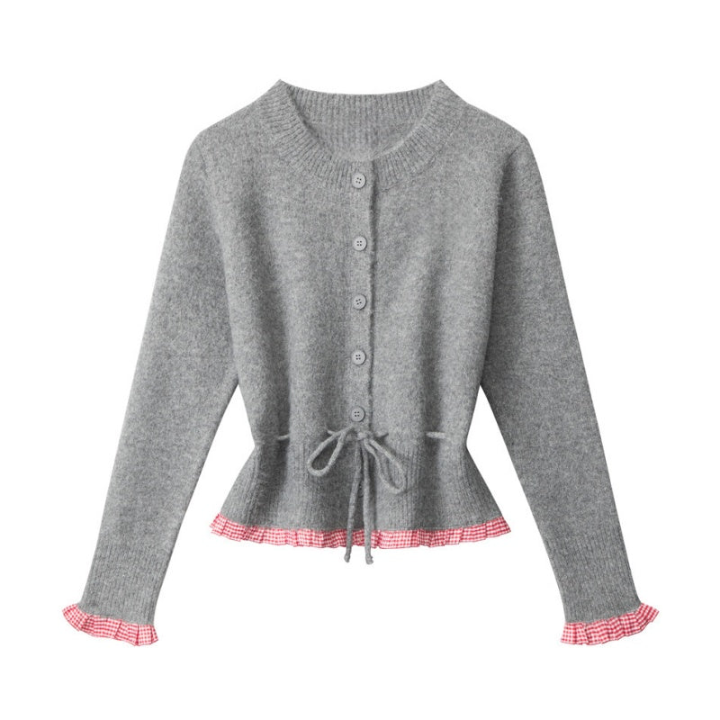 Sleek Cropped Waist Sweater