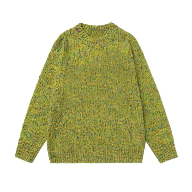 Effortless Green Loose Knit